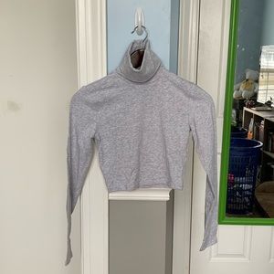 Garage cropped turtleneck